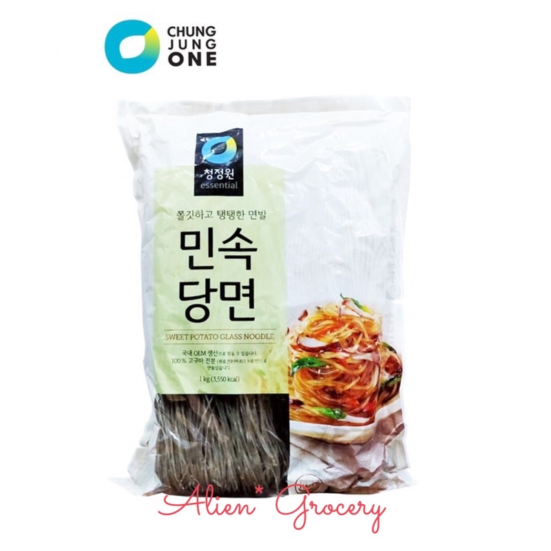 Japchae Soun Suun Korea Vermicelli Chung Jung One Won 500gr