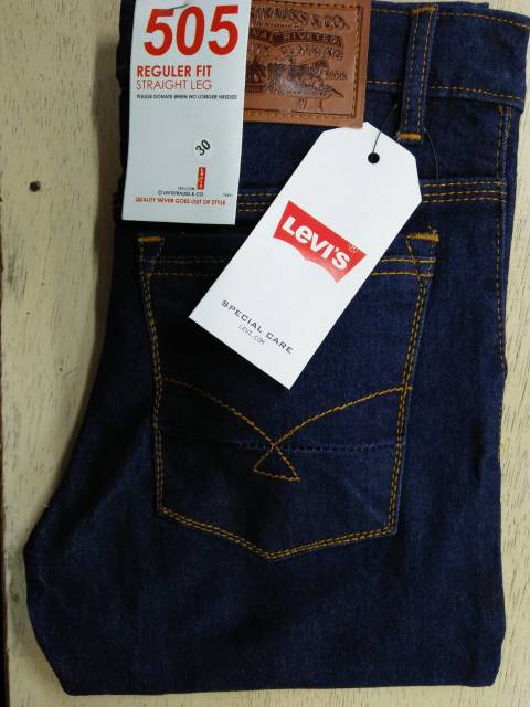 Celana Jeans Slim fit Pria