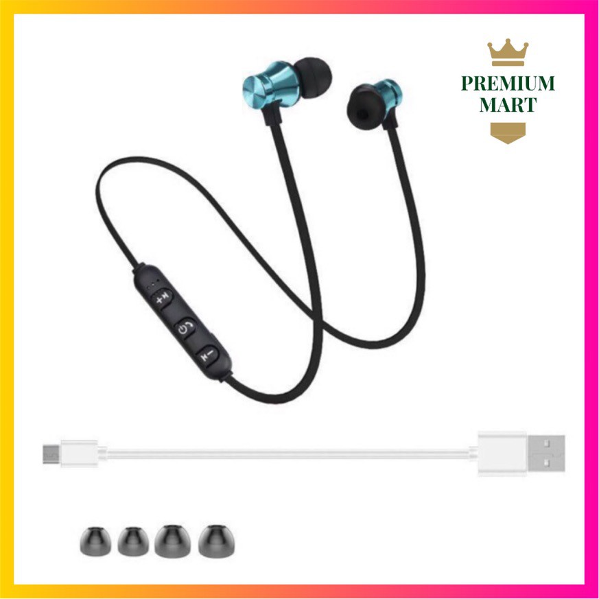 Headset Bluetooth Sport / Earphone In - Ear Stereo Wireless Bluetooth 4.2 Magnetik