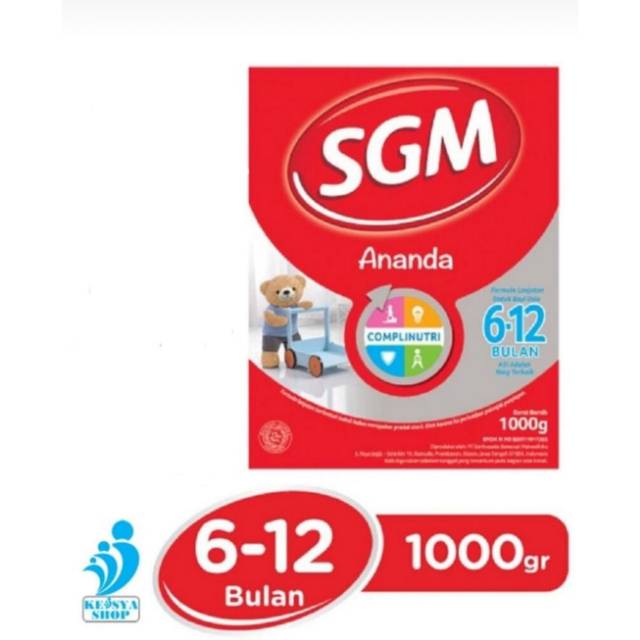 SGM ANANDA 1000gr Tahap 1 dan 2