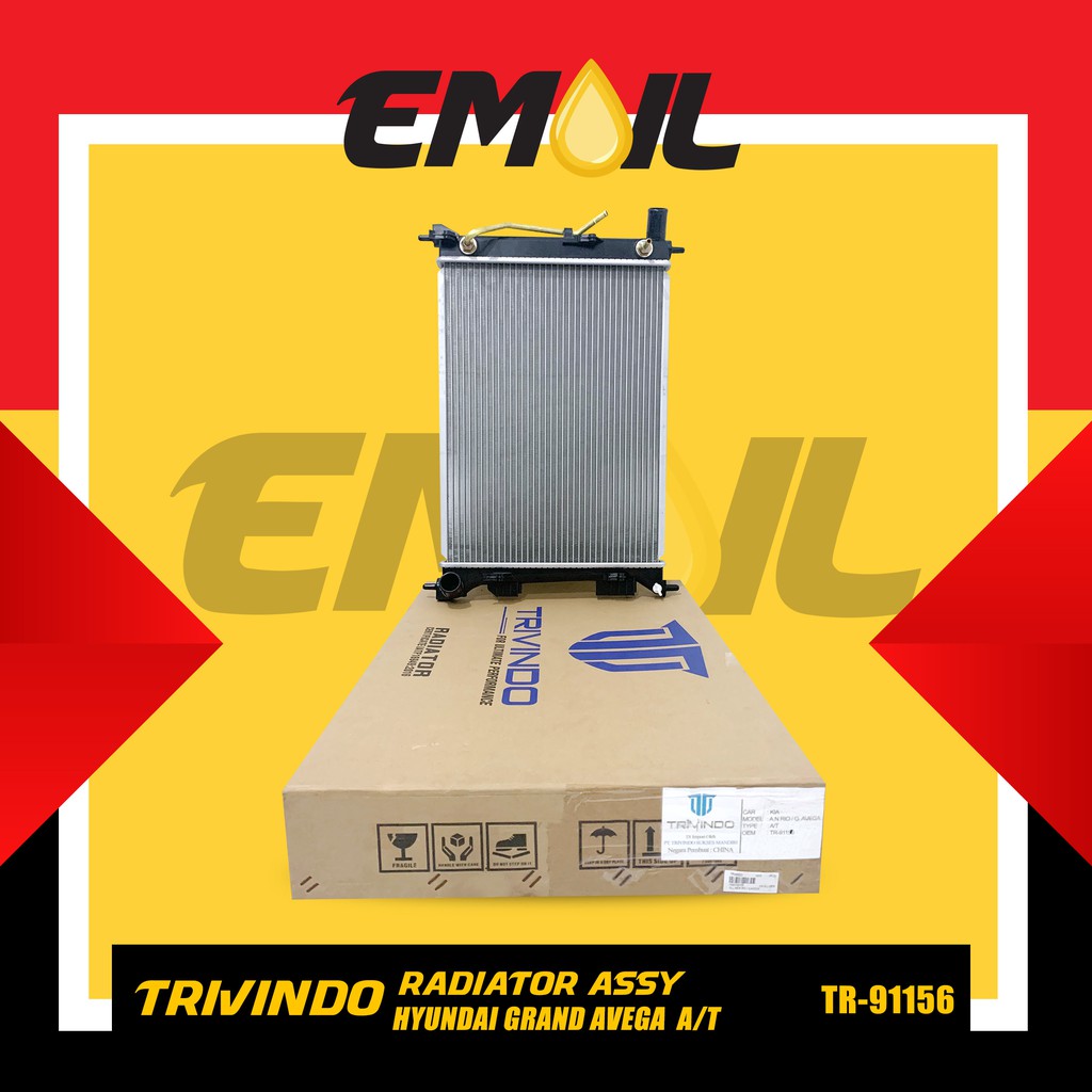 Radiator assy Kia All New Rio AT Automatic TR-91156 Trivindo