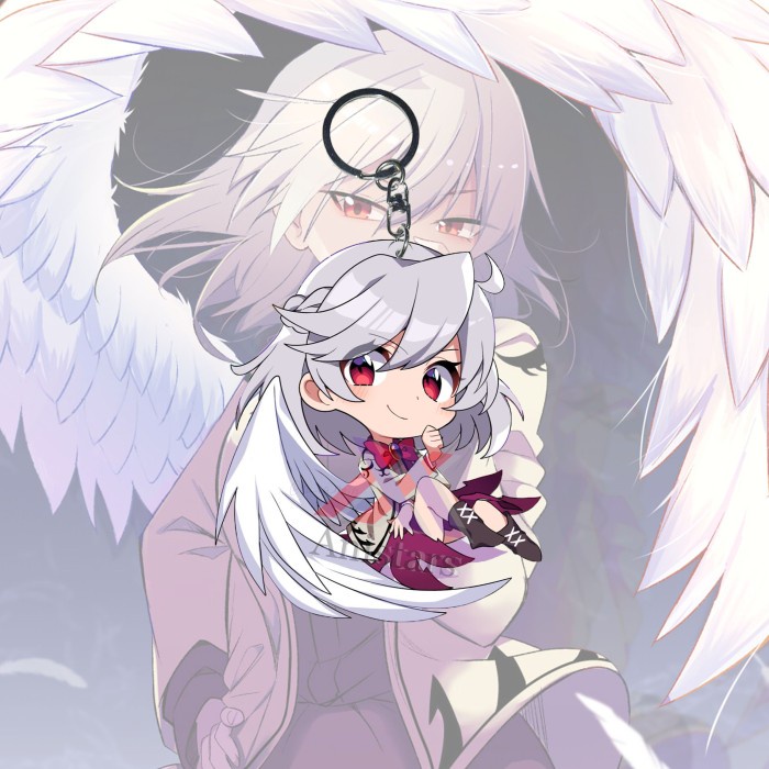[PRE-ORDER] Gantungan Kunci Anime Touhou Project Sagume Kishin - Ganci