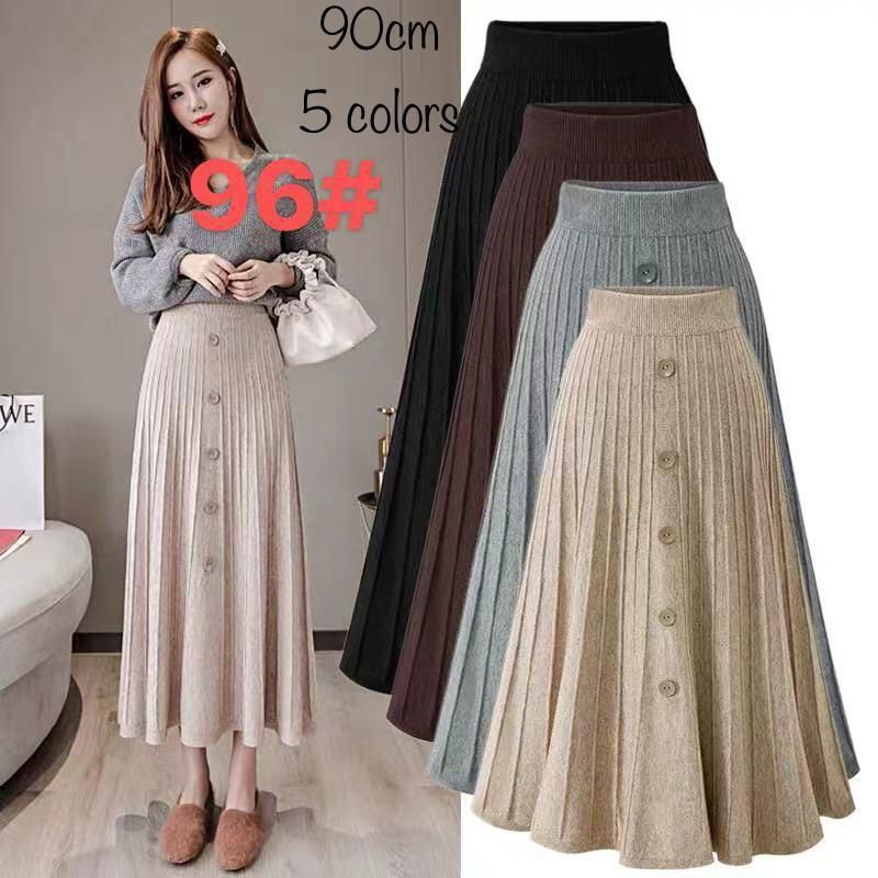 rok rajut payung kancing depan// kwalitas import premium