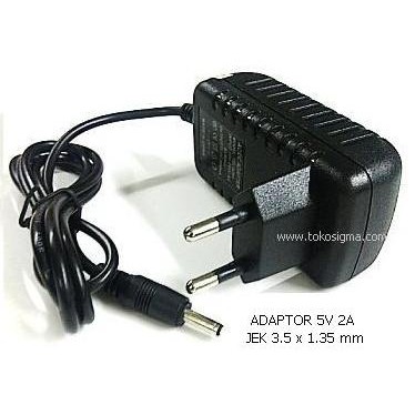 ADAPTOR AC to DC 5V 2A jek 3.5x1.35mm