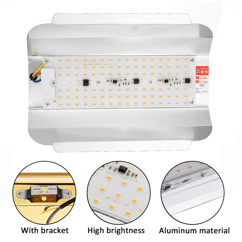 Lampu Tanaman Hidroponik Led Grow Light Hydroponic 100W 220V