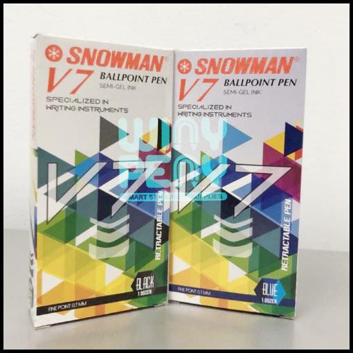 

BALLPOINT SNOWMAN V7/BOLPEN SNOWMAN V7 CETEK