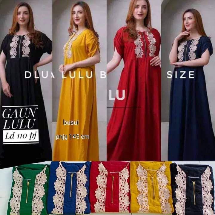 ✅🆕DLUSIA LULU BIG SIZE daster arab terbaru