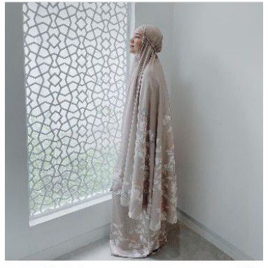 mukena seri hajj by doa indonesia booked by ka Shafia