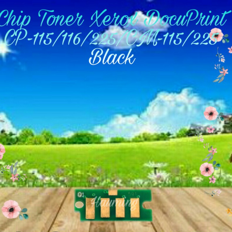 Chip Toner Xerox CP115 CP116 CP225 CM115 CM225 CM225fw CP115w CP116w CP225w Black