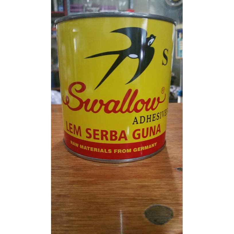 LEM KUNING UNTUK BUSA, KARET, SEPATU,, PLASTIK - MERK SWALLOW 1KG