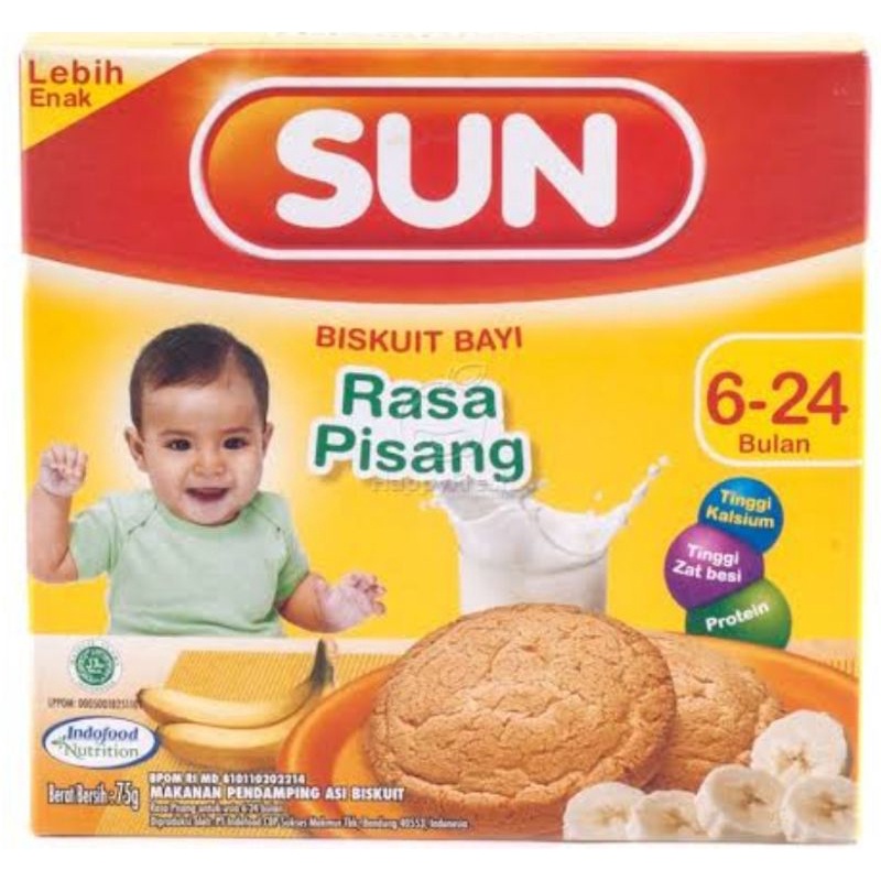 SUN BISKUIT PISANG