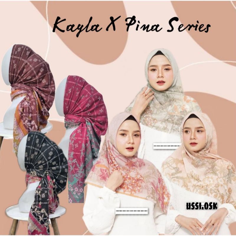 TERBARU SEGIEMPAT DENAY KW PREMIUM/SEGIEMPAT VOAL PREMIUM MOTIF KITTY X MELATI X KAYLA X PINA SERIES