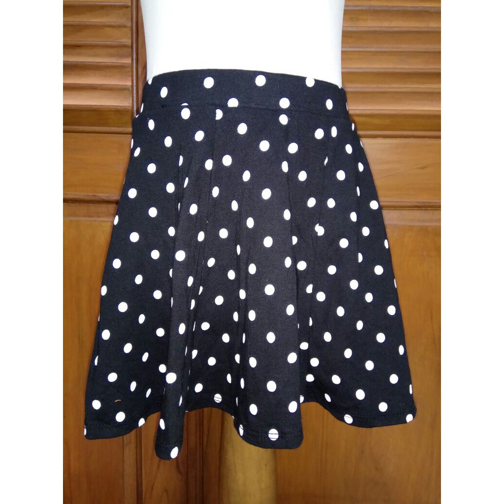 Rok anak cewek  sz 4-8 adem lucu bahan 100% katun kaos skirt a line