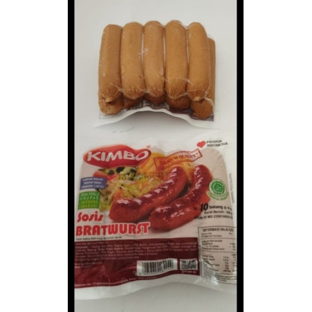 

Sosis Kimbo Bratwurst 500 gram