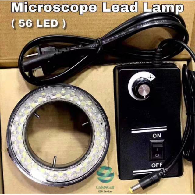 LAMPU LED MICROSCOPE  56 LED WHITE