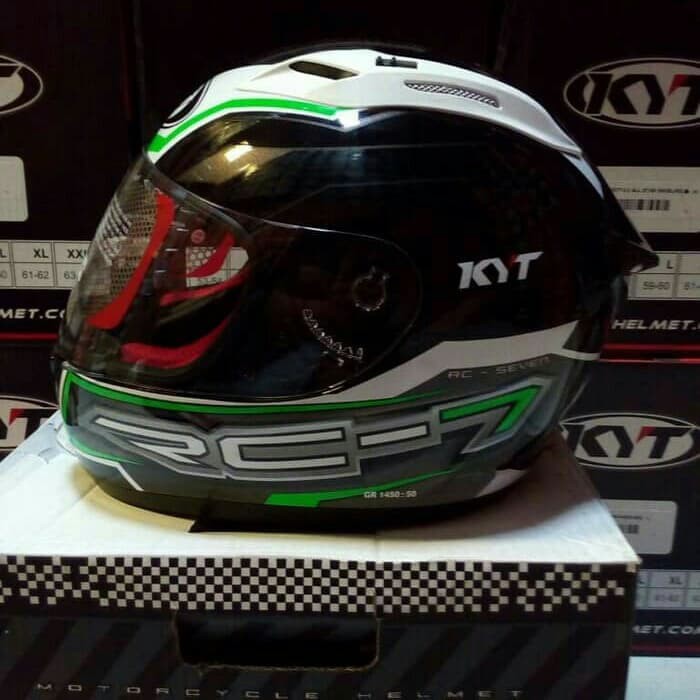 helm kyt fullface -