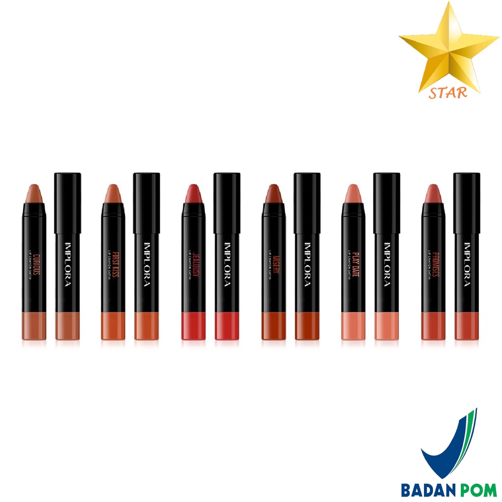 AS Implora Lip Crayon Matte Satin Lipstick