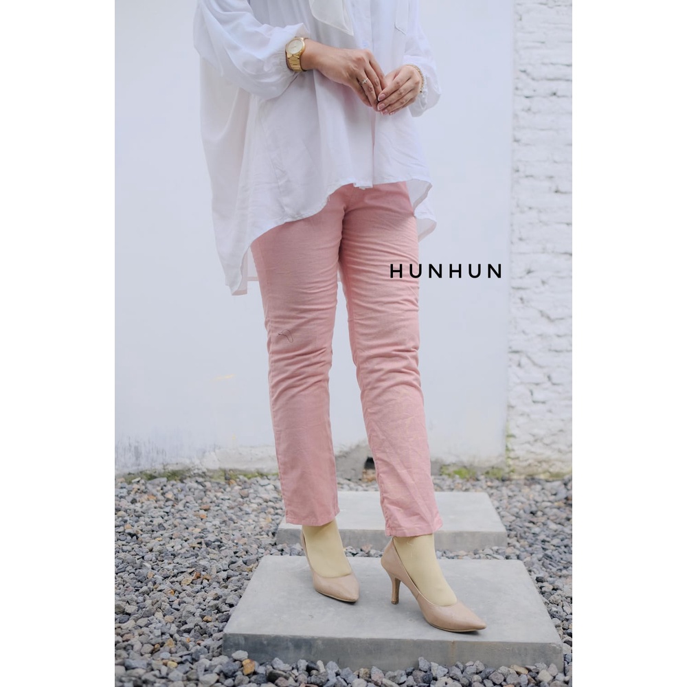 Widi Pants Celana Linen Premium Kulot Wanita Yuna Pants Widie Celana Panjang Linen Rami Hits Ootd Selebgram Fashion Grosir Wanita Pusatgrosir_solo