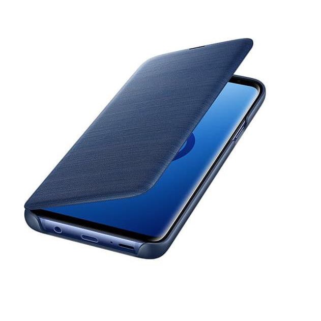 W9Z Led View Cover Samsung Galaxy S9+ Plus Flip Case Casing Original !!