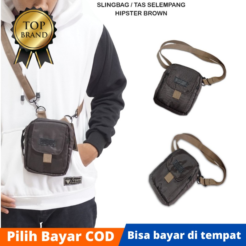 Triple F Sling Bag Mini Tas Selempang Unisex