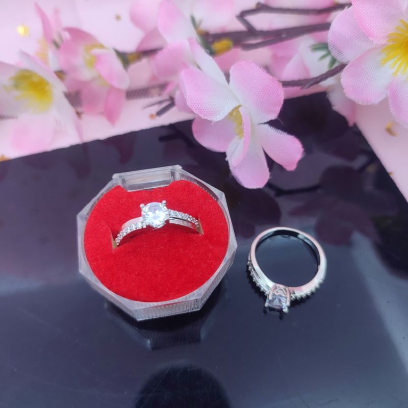 Cincin Permata silver