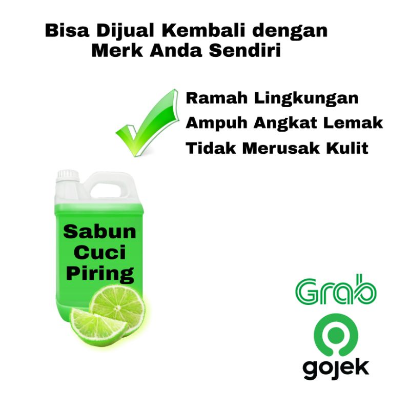 Sabun Cuci Piring 5 Liter Sabun Curah Bandung