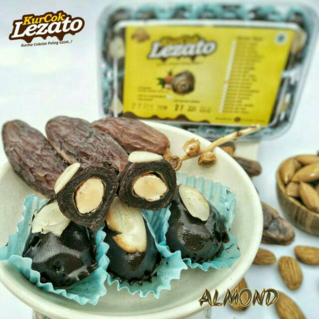 

KurCok Almond Lezato / Kurma Cokelat / Coklat / KurCok Lezato