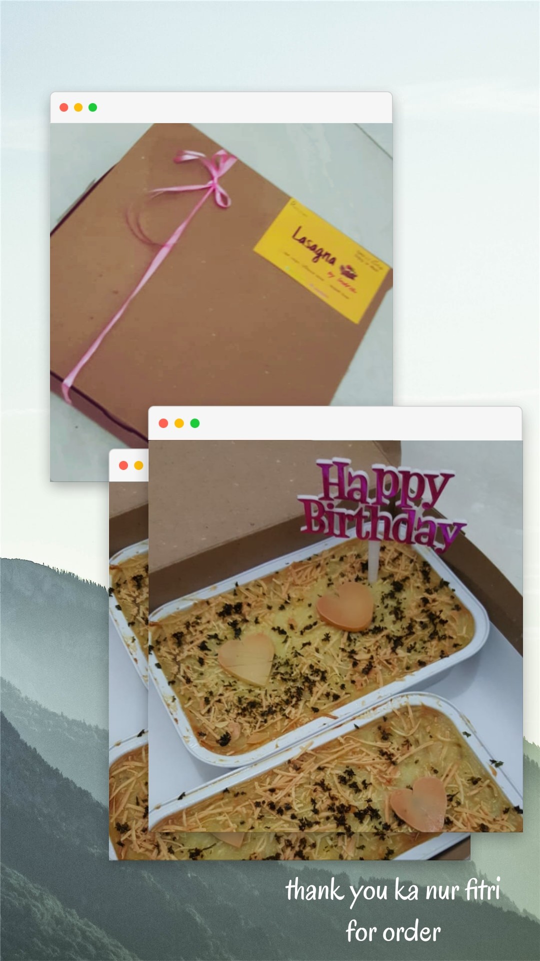 Ti-0013 Cake Topper Hiasan Kue Tulisan Happy Birthday Hbd Ungu