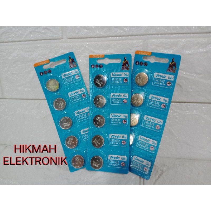 baterai vinnic 1632/baterai remot motor/minim pembelian 5pcs