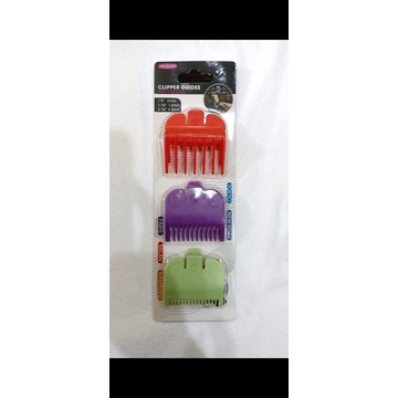 JEJE 3pcs Sepatu Clipper Klipper WAHL Comb universal ukuran 0.5, 1, dan 1.5 untuk berbagai jenis merek