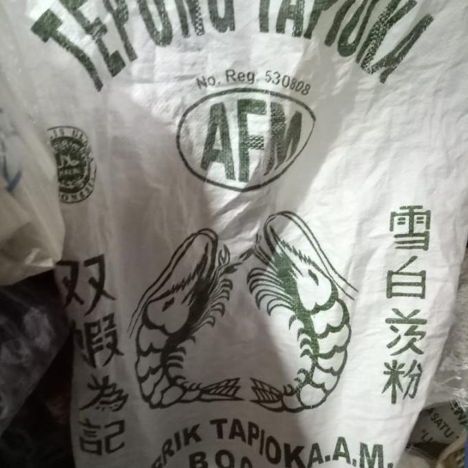 

[[COD]] Tepung Tapioka / Sagu cap Udang (hijau) Curah 1kg SALE Kode 41