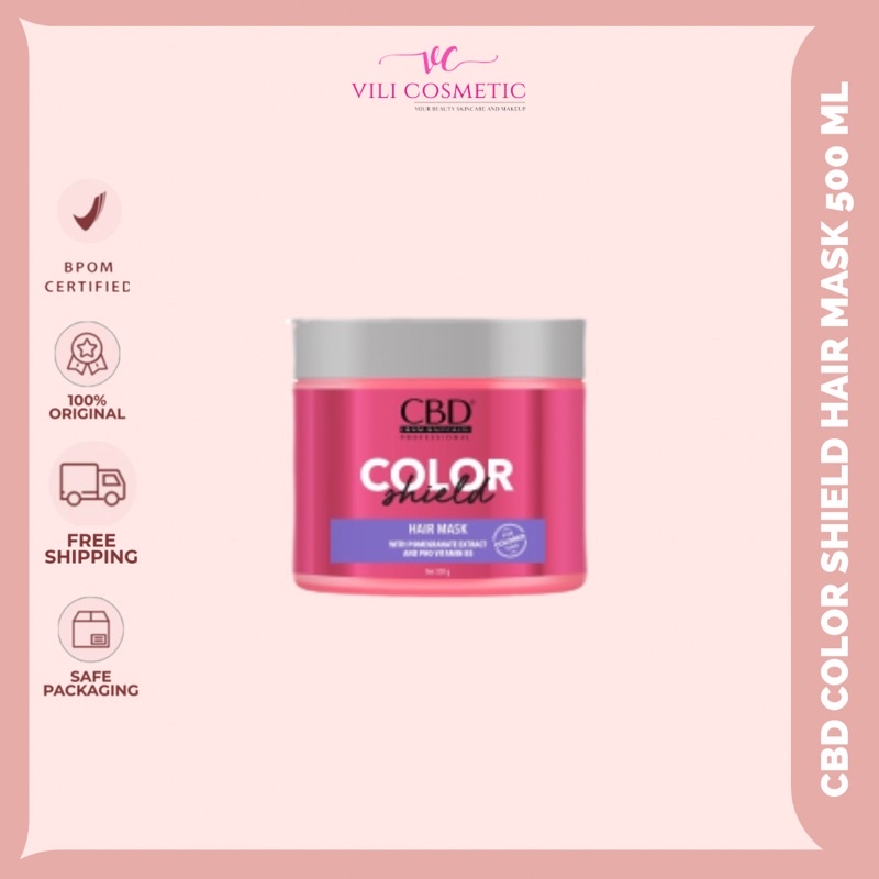 Jual CBD Color Shield Hair Mask 500Gr Shopee Indonesia