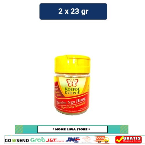 

Koepoe Koepoe Bumbu Ngo Hiang Bubuk 2 x 23 gr
