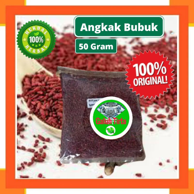 

ANGKAK BUBUK 50gr - Monascus purpureus - MURNI - JSR - REMPAH