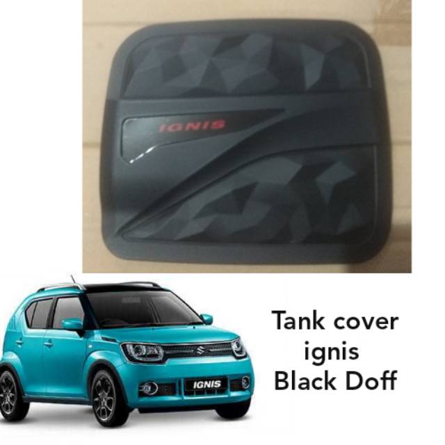 Tank cover tutup tangki suzuki ignis black doff