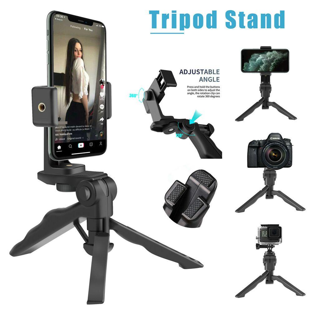 Atasan360° Desktop Tripod Mini 2in1 Stik Selfie Genggam Lipat