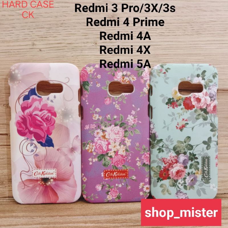 Case Hardcase Slim Motif Bunga Xiaomi Redmi 3 Pro/3x/3s  Redmi 4 Prime Redmi 4A Redmi 4X Redmi 5A