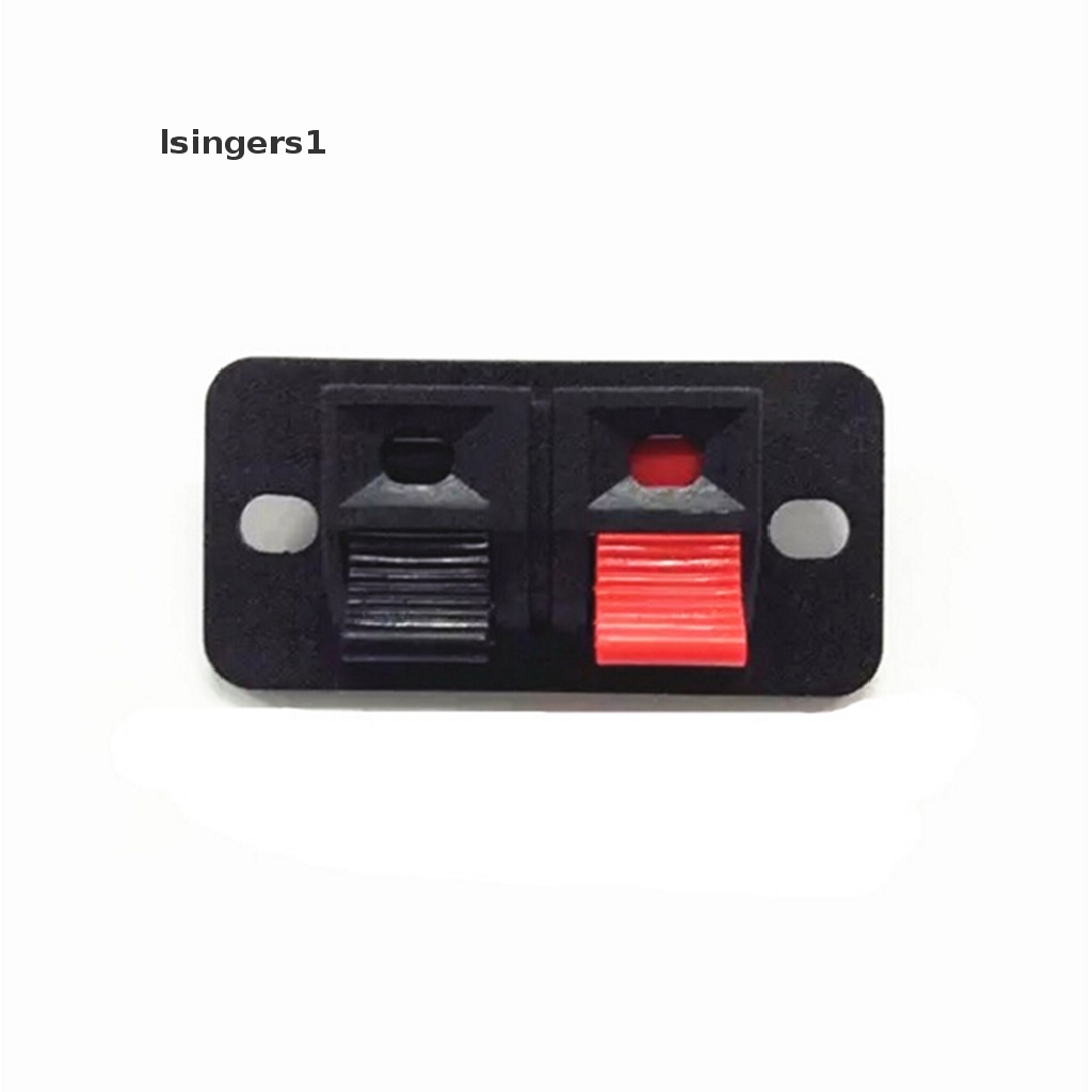 (lsingers1) 5pcs Konektor Terminal Jack Audio 2 Posisi Untuk Speaker