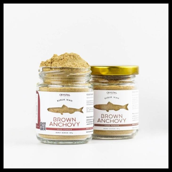 

[READY STOCK] XP081 YENS - CRYSTAL BUBUK POWDER IKAN TERI JENGKI BILIS BROWN ANCHOVY