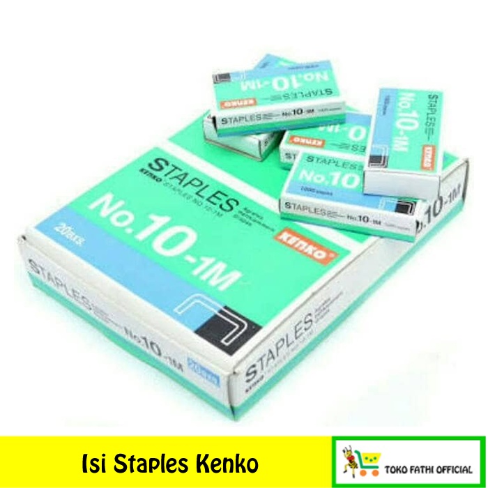 

ISI STAPLER / STAPLES NO.10-1M KENKO