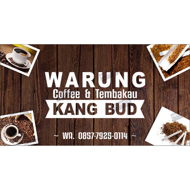 Gambar Spanduk Kedai Kopi - contoh desain spanduk