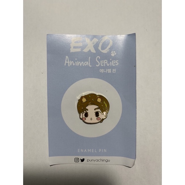 ENAMEL PIN KAI EXO BY @PUNYACHINGU