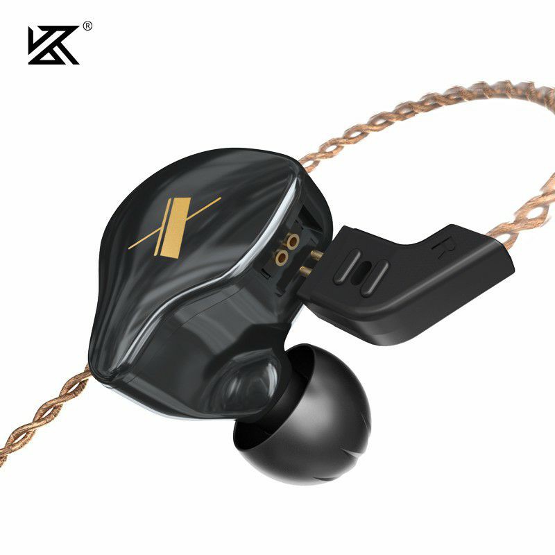 KZ EDX with Mic Earphones Dynamic Driver HIFI Bass In Ear Monitor-4