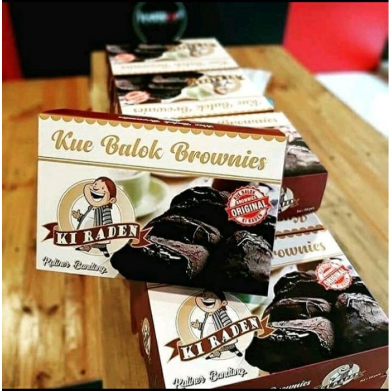 Kue balok brownies Ki Raden Khas bandung