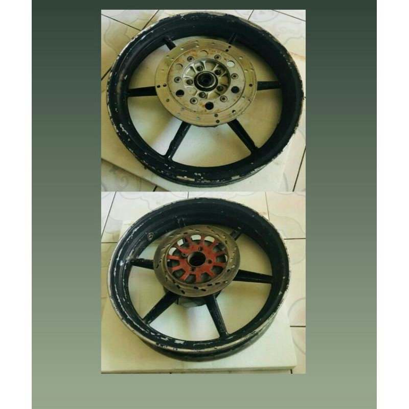 VELG DAICHI ALLOY FOR HONDA TIGER / MEGA PRO bisa di pnp kan untuk ninja R/SS/RR