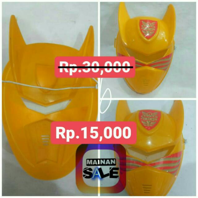 Mainan topeng power ranger