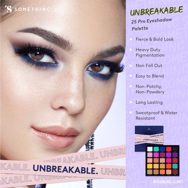 SOMETHINC Unbreakable 25 Pro Eyeshadow Palette