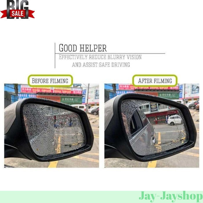 NewBee Sticker Oval Kaca Spion Rainproof Waterproof 2 PCS PROMO