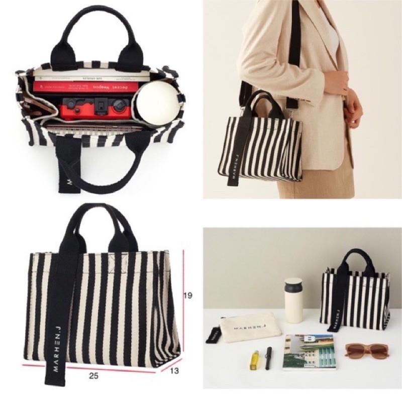 Tas MARHEN. J Rico Strip - BLACK (Preloved)