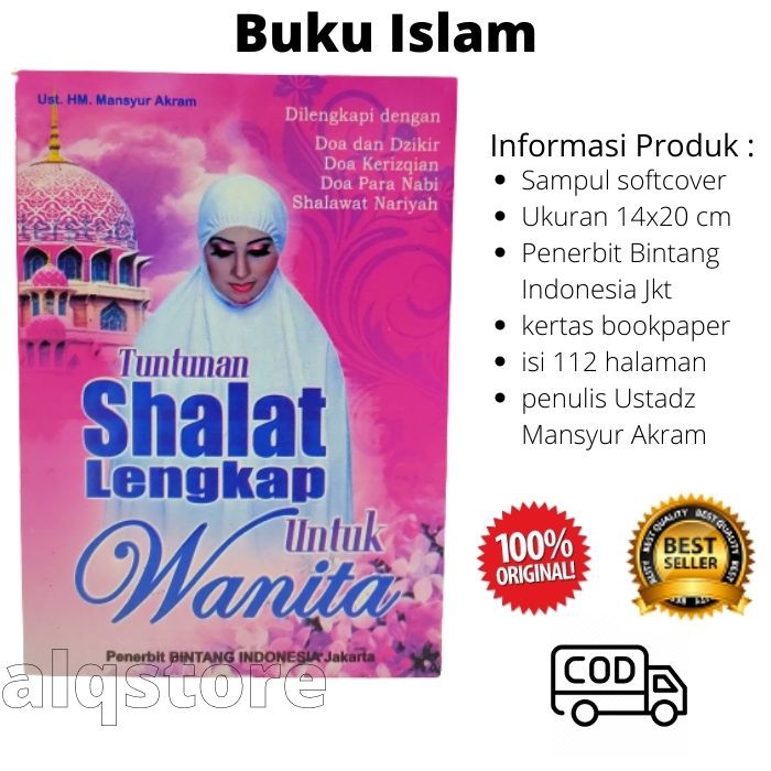 Buku Tuntunan Lengkap Shalat Untuk Wanita Panduan Sholat